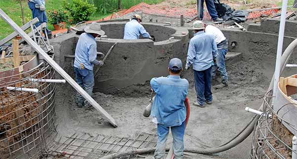 Pool Construction Crew